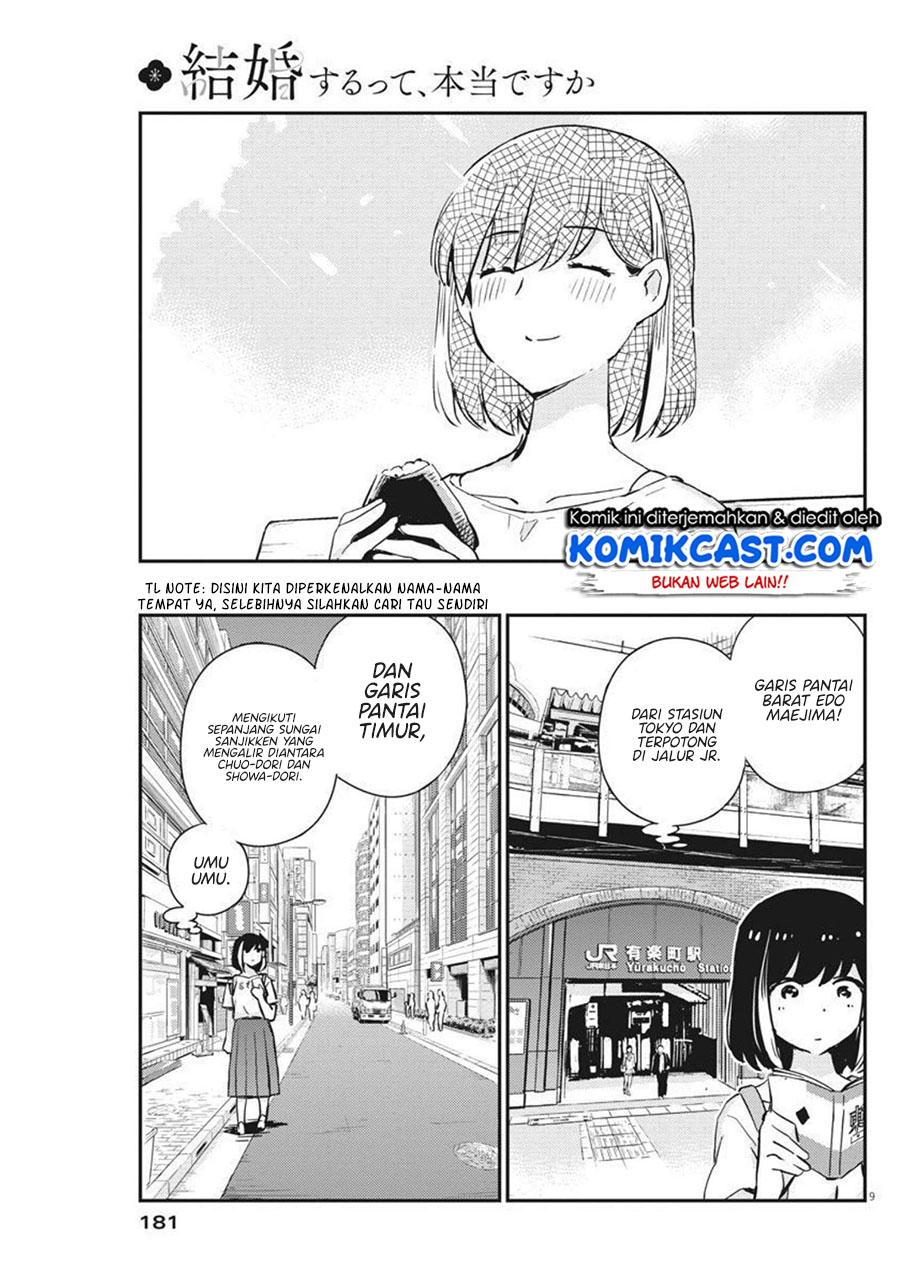 Kekkon Surutte, Hontou Desu ka? Chapter 58 Gambar 10